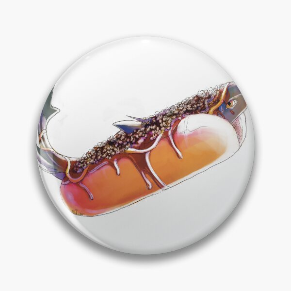 Item preview, New York System Hot Dog Dogfish Shark Funny designed and sold by j-nash-art.