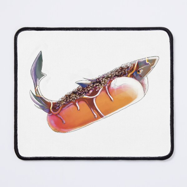 Item preview, New York System Hot Dog Dogfish Shark Funny designed and sold by j-nash-art.