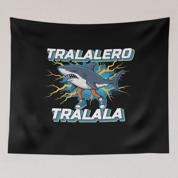 Item preview, Tralalero Tralala Italian Brainrot designed and sold by ArtFromBeyond.