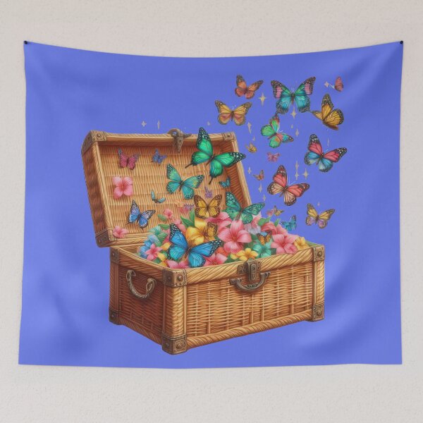 Item preview, A Treasure Chest of Hope and Butterflies designed and sold by IraBum.
