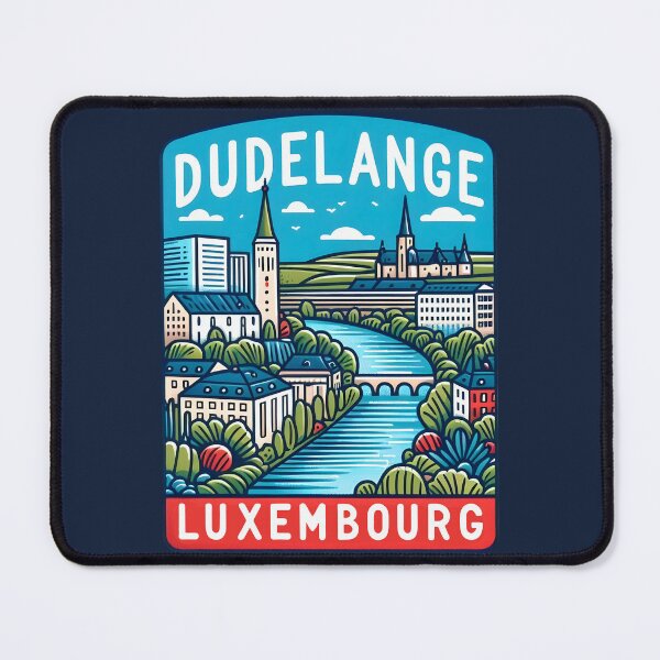 Item preview, Dudelange Luxembourg designed and sold by WanderlustCoCo.