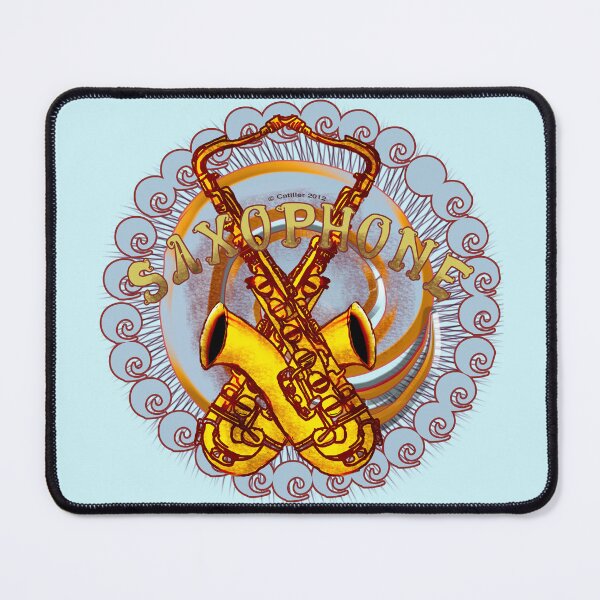 Item preview, Double Saxophone designed and sold by artmuvz.