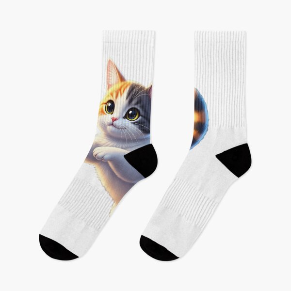 Item preview, Whimsical Jumping Kitten designed and sold by Perfect44.