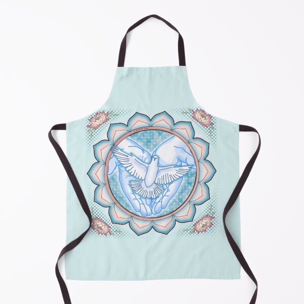 Item preview, Christian Dove Blue Hands designed and sold by artmuvz.