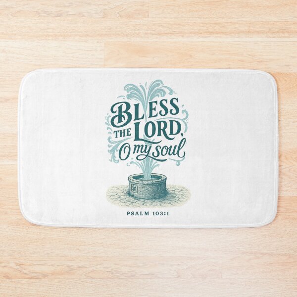 Item preview, Bless the Lord O My Soul Psalm 103:1 Verse designed and sold by SimplySelim.