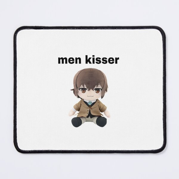 Item preview, Dazai plush men kisser gay lgbt mlm bl yaoi bungo stray dogs meme designed and sold by Soda-bunny.