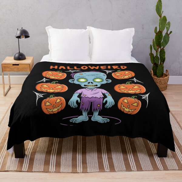Item preview, HALLOWEIRD - HALLOWEEN ZOMBIE AND PUMPKINS designed and sold by justyna-s28.