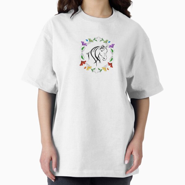 Item preview, Horse and Flower emblem designed and sold by huggencookie.