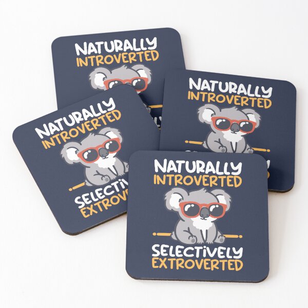 Item preview, Koala naturally introverted selectively extroverted designed and sold by NemiMakeit.