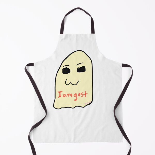 Item preview, Cute Ghost sticker “I Am Gost” Funny Art designed and sold by JaiJaiArt.