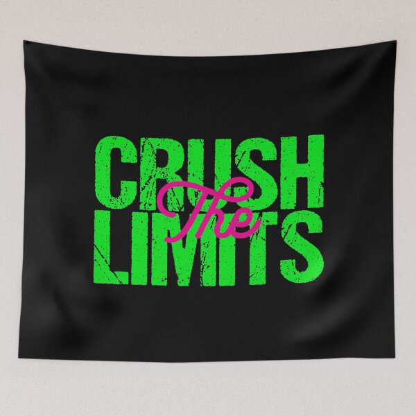 Item preview,  Gym Motivational Quote | Crush the limit designed and sold by typoinspired.