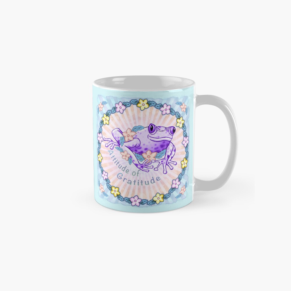 Gratitude Frog Mug