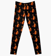 vulpes pilum mutat, non mores (Black Shirt Version) Leggings