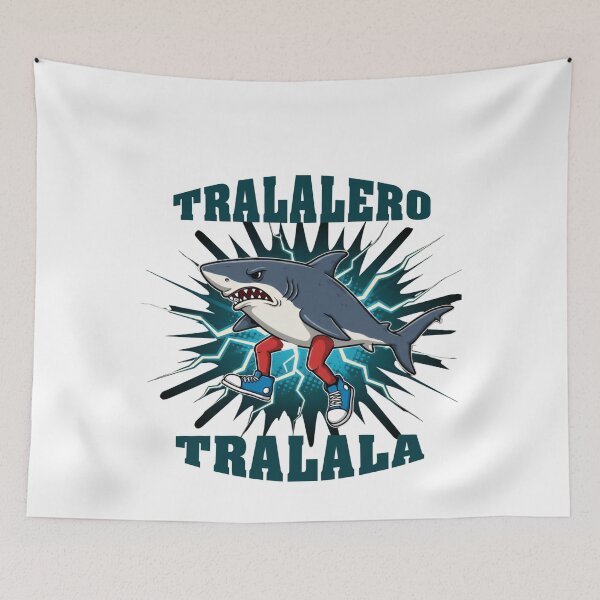 Item preview, Tralalero Tralala Italian Brainrot designed and sold by ArtFromBeyond.