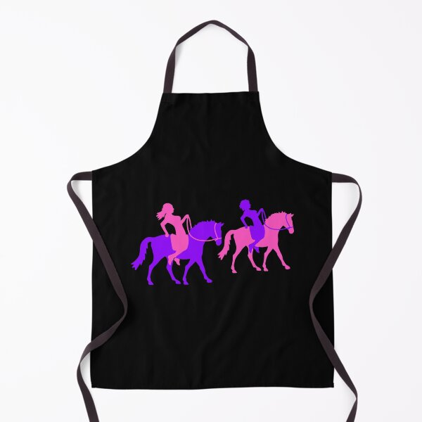 Item preview, 2 Horse Riding Women Girls Rider Friends Team Silhouette designed and sold by shirt-o-mat.