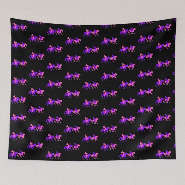 Item preview, 2 Horse Riding Women Girls Rider Friends Team Silhouette designed and sold by shirt-o-mat.