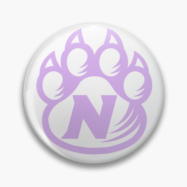 Item preview, NW Bearcat Paw - Purple designed and sold by KayPolak Studios.