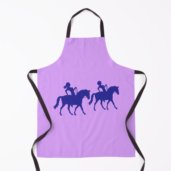 Item preview, 2 Horse Riding Women Girls Rider Friends Team Silhouette designed and sold by shirt-o-mat.