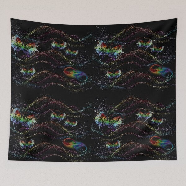 Item preview, Celestial Chroma Wings Art designed and sold by Zakrytos ★★★★★.