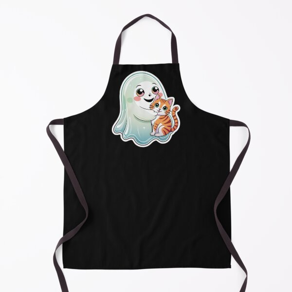 Item preview, Happy Ghost with Cat designed and sold by LewpyG.