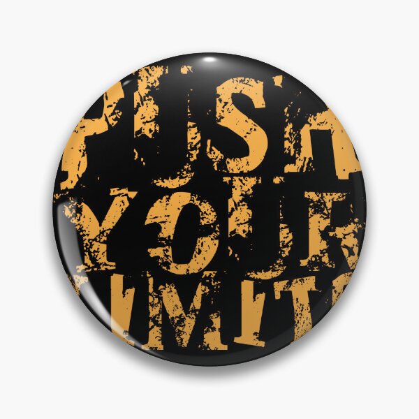 Item preview, Gym Motivational Quote | Push the limit designed and sold by typoinspired.