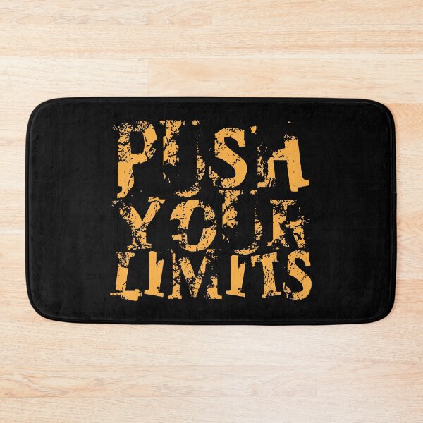 Item preview, Gym Motivational Quote | Push the limit designed and sold by typoinspired.