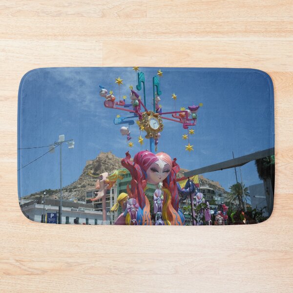 Item preview, Hogueras de San Juan sculpture with Alicante Castle designed and sold by Malcolm Snook.