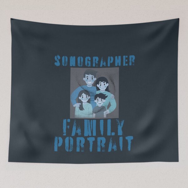 Item preview, Sonographer family portrait designed and sold by BritishDelights.