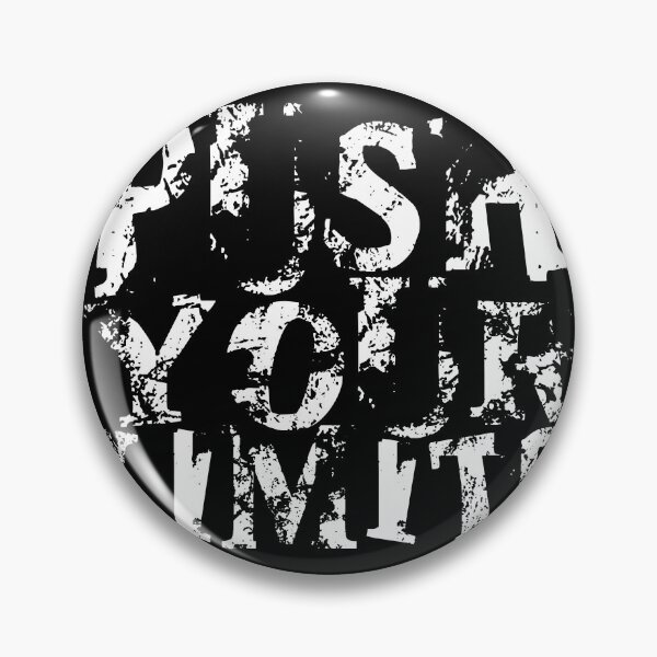 Item preview, Gym Motivational Quote | Push the limit designed and sold by typoinspired.