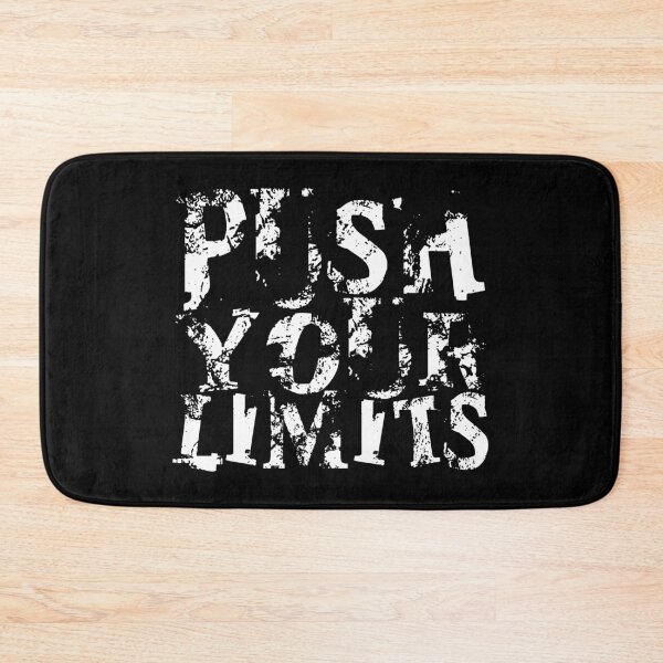 Item preview, Gym Motivational Quote | Push the limit designed and sold by typoinspired.