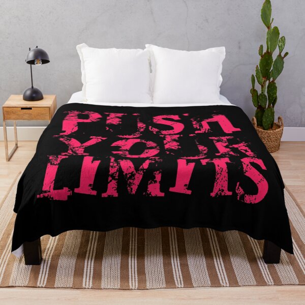 Item preview, Gym Motivational Quote | Push Your limit designed and sold by typoinspired.