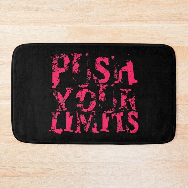 Item preview, Gym Motivational Quote | Push Your limit designed and sold by typoinspired.