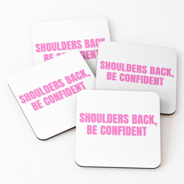 Item preview, Shoulders Back, Be Confident  designed and sold by ChiWellness Shop.