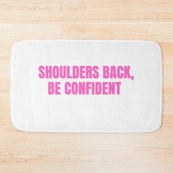 Item preview, Shoulders Back, Be Confident  designed and sold by ChiWellness Shop.