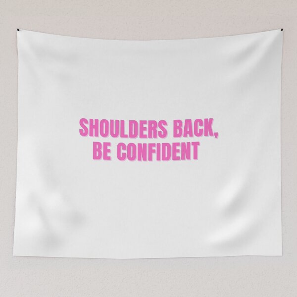 Item preview, Shoulders Back, Be Confident  designed and sold by ChiWellness Shop.