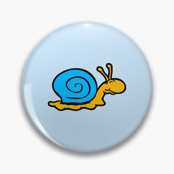 Item preview, Happy Snail Shell Little Slug Funny Comic Animal designed and sold by shirt-o-mat.