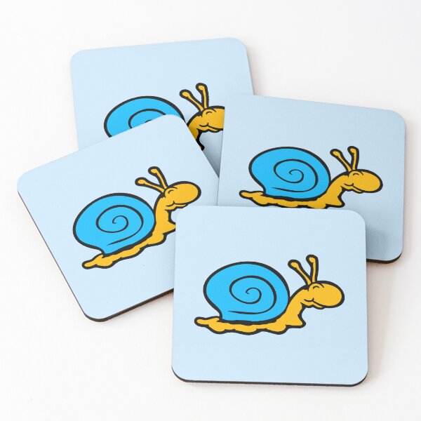 Item preview, Happy Snail Shell Little Slug Funny Comic Animal designed and sold by shirt-o-mat.