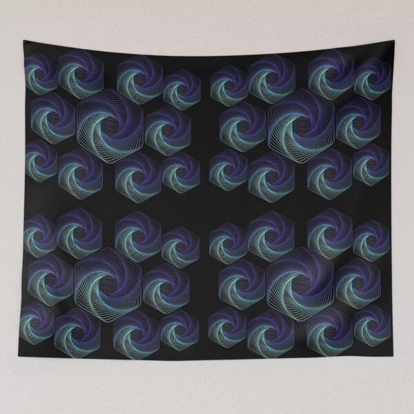 Item preview, Geometric Vortex Line Art designed and sold by Zakrytos ★★★★★.