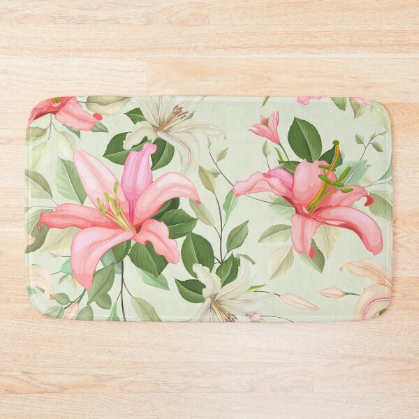 Item preview, Blush Lily Bloom – Elegant Floral Garden Pattern designed and sold by Josinta.