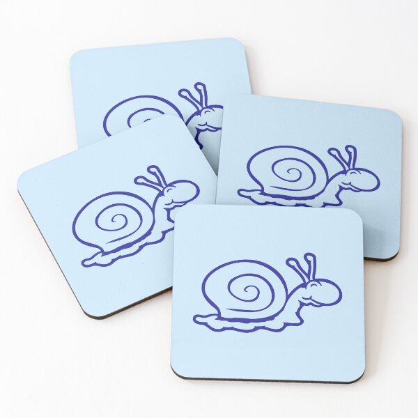 Item preview, Happy Snail Shell Little Slug Funny Comic Animal designed and sold by shirt-o-mat.