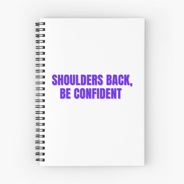 Item preview, Shoulder Back, Be Confident (Purple Sticker) designed and sold by ChiWellness Shop.