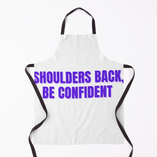 Item preview, Shoulder Back, Be Confident (Purple Sticker) designed and sold by ChiWellness Shop.