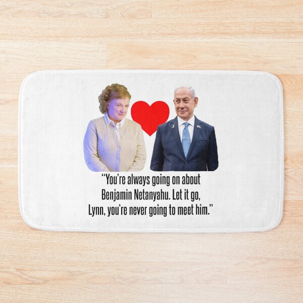 Item preview, Lynn and Benjamin Netanyahu Parody designed and sold by IanBakerToons.