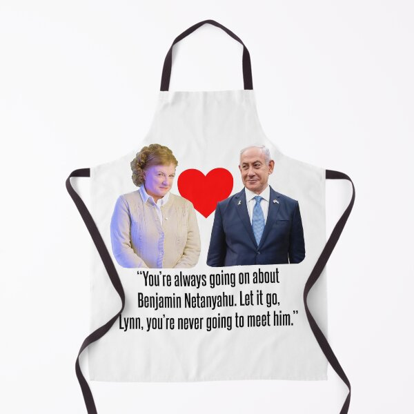 Item preview, Lynn and Benjamin Netanyahu Parody designed and sold by IanBakerToons.