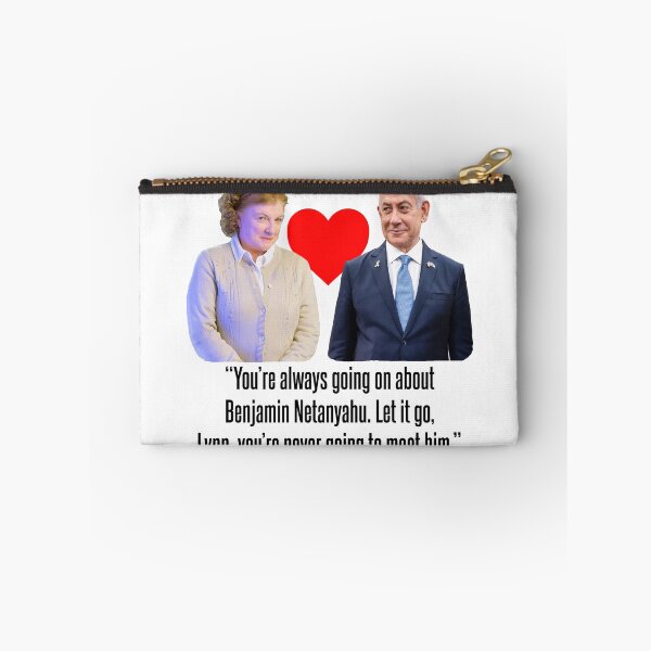 Item preview, Lynn and Benjamin Netanyahu Parody designed and sold by IanBakerToons.