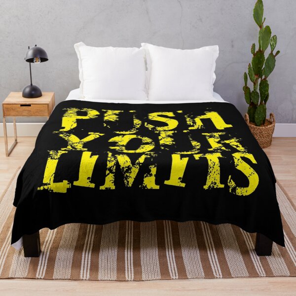 Item preview, Gym Motivational Quote | Push Your limit designed and sold by typoinspired.