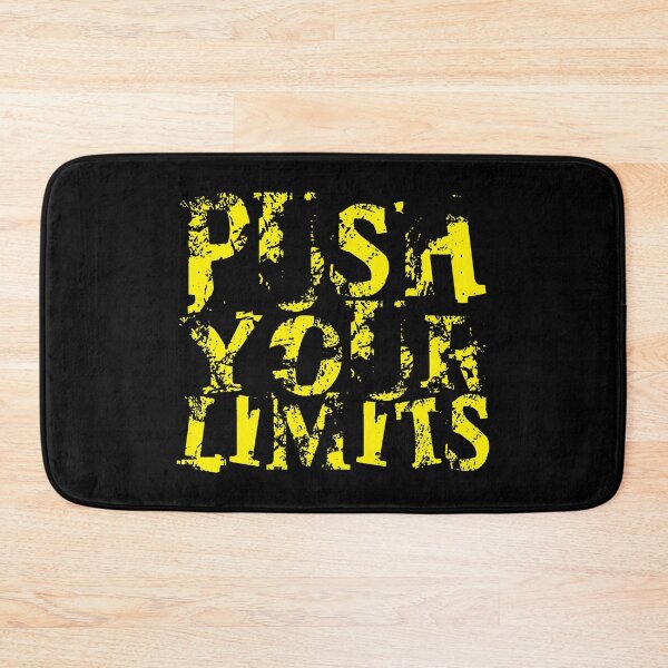 Item preview, Gym Motivational Quote | Push Your limit designed and sold by typoinspired.