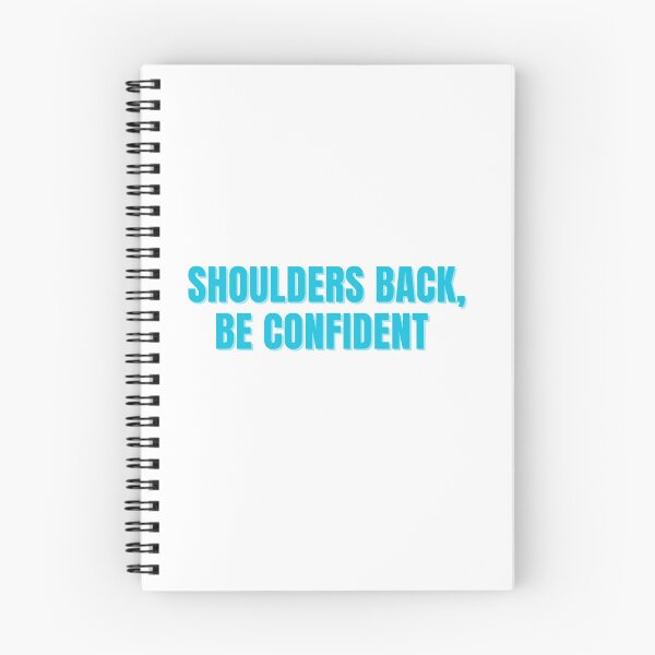Item preview, Shoulders Back, Be Confident  designed and sold by ChiWellness Shop.