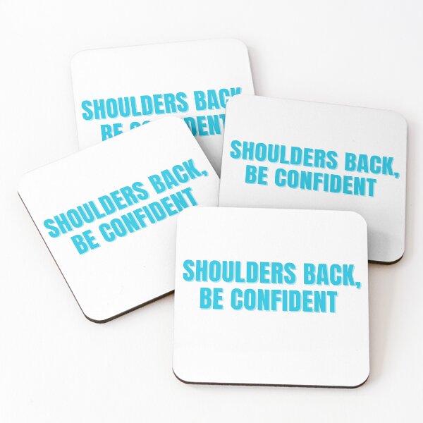 Item preview, Shoulders Back, Be Confident  designed and sold by ChiWellness Shop.