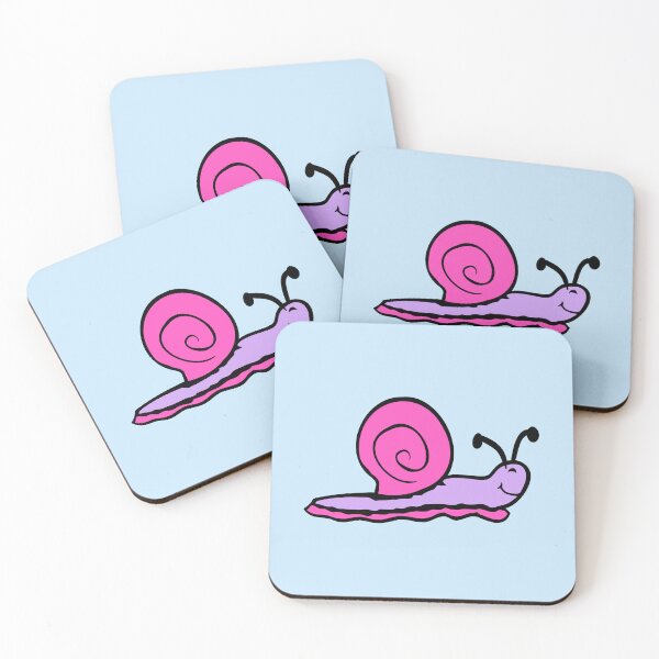 Item preview, Happy Snail Shell Little Slug Funny Comic Animal designed and sold by shirt-o-mat.